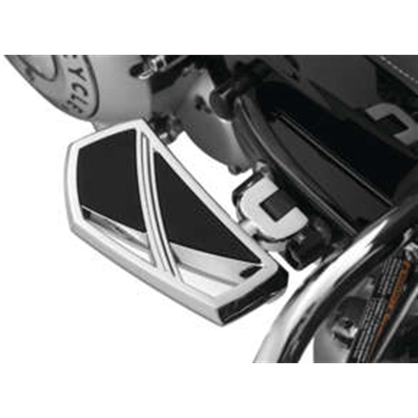 Kuryakyn Peg and Passenger Board Mount Adaptors for Indian Rear, Floorboard, Chrome 8928_990248