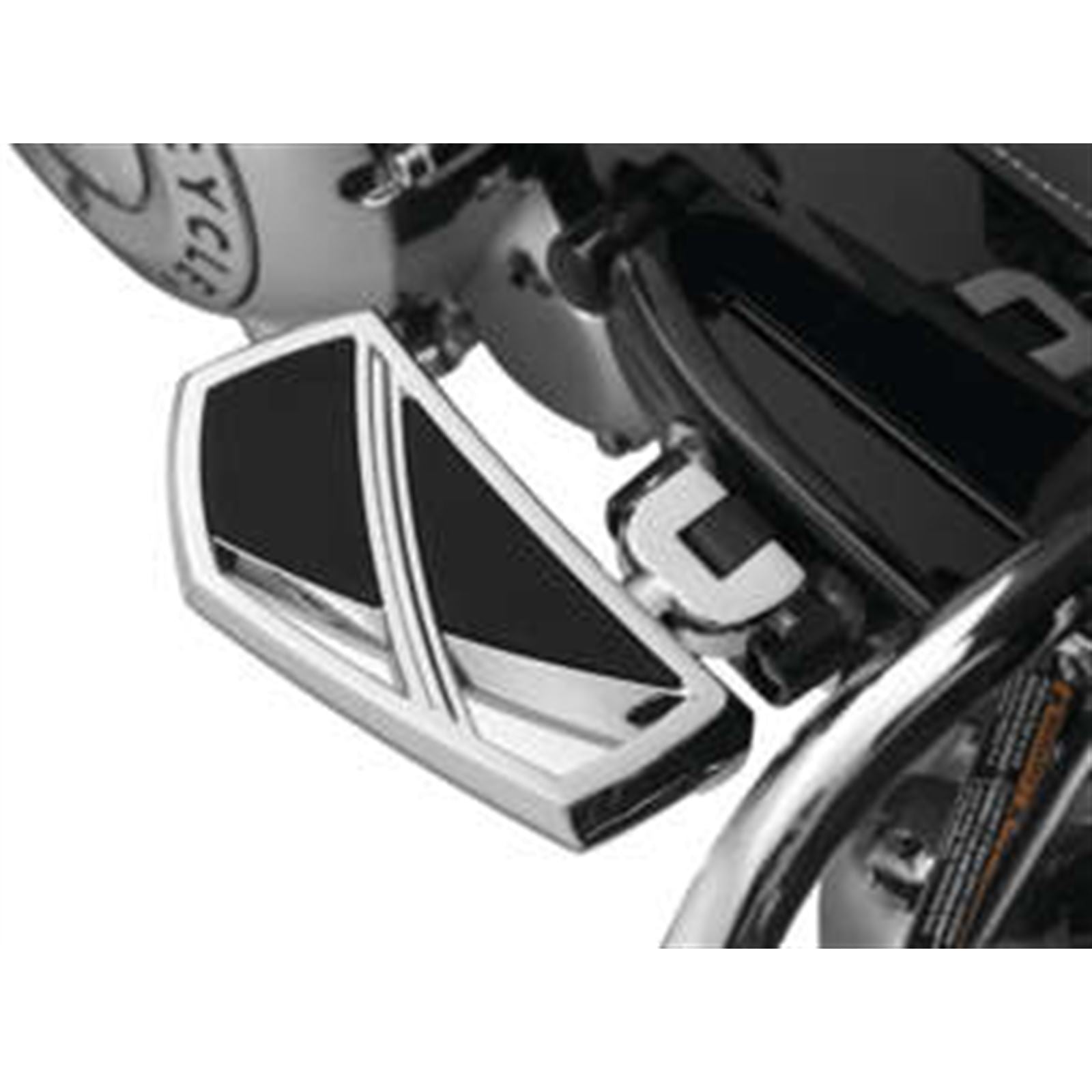 Kuryakyn Peg and Passenger Board Mount Adaptors for Indian Rear, Floorboard, Chrome 8928_990248