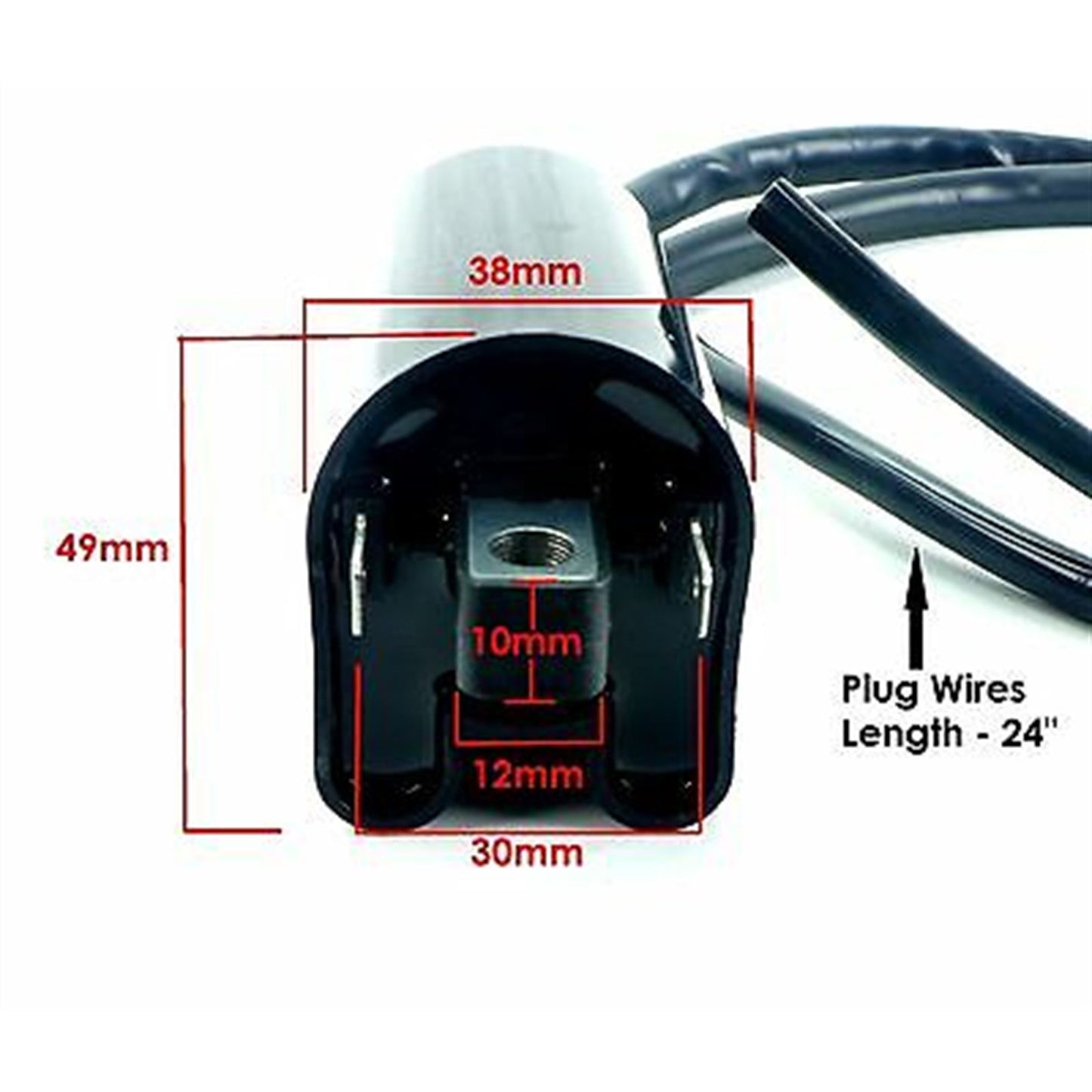 2FastMoto 12 Volt Dual Output Ignition Coil For Suzuki Yamaha 2fm-lfic-gsf_636805