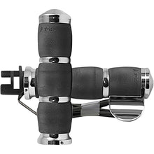 Avon Grips Chrome Heated Air Cushion Grips with Throttle Boss for Indian MT-IN-AIR-90CBH_347702