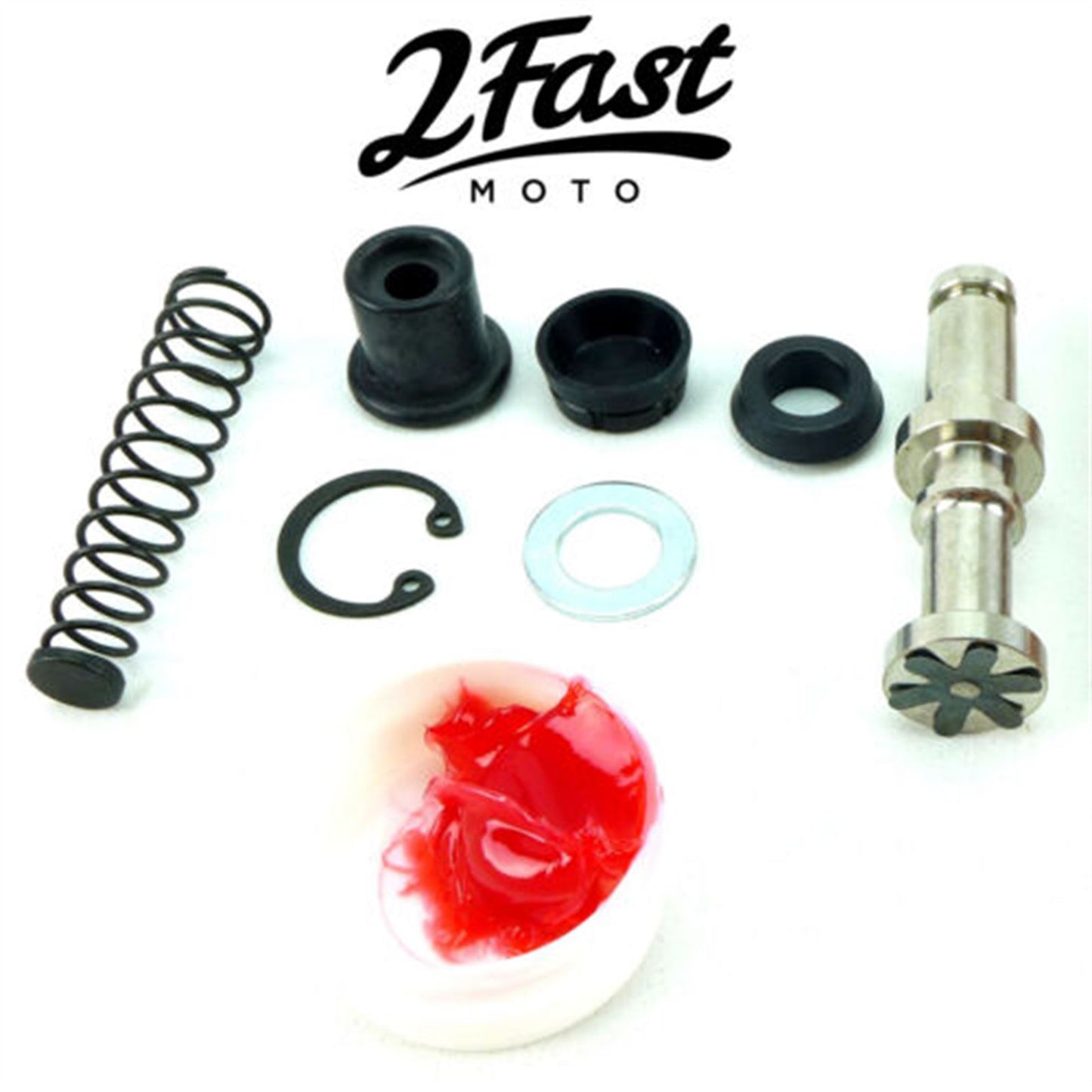 2FastMoto Front Brake Master Cylinder Repair Rebuild Kit  For Honda  MSB-105 / 32-1102_645453