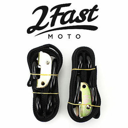 2FastMoto HEAVY DUTY RATCHETING TIE DOWN STRAP 1" X 6' 2 Pack, 71-1211B_634289