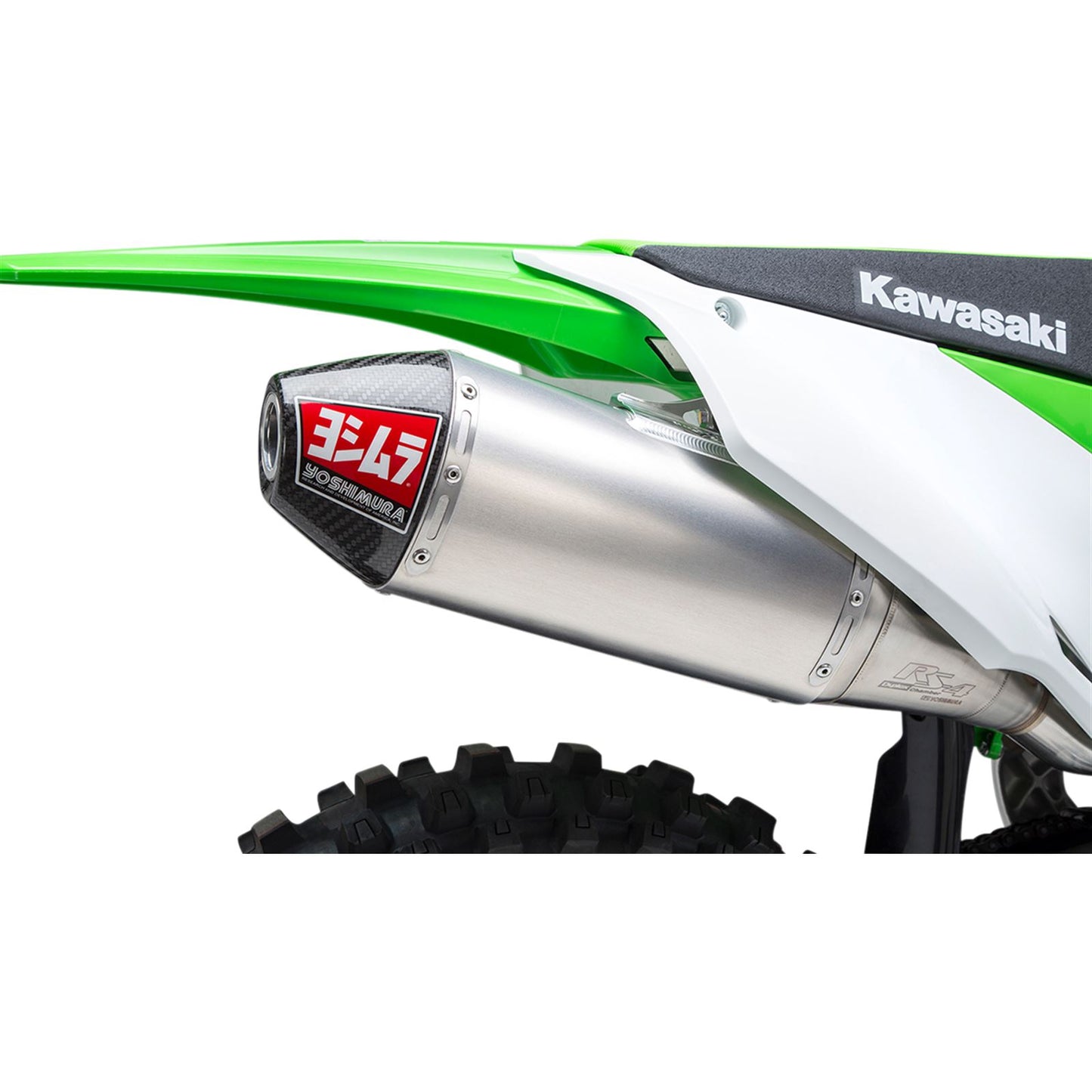 Yoshimura YRD RS4 Slip-On for Kawasaki KX450F '19 Works Edition 244722D320_501047