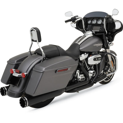Khrome Werks 2:2 Exhaust with 4.5" Muffler - Black - FL [MPN: 200810A]_406630