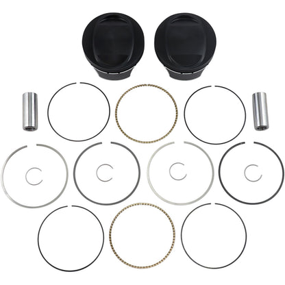 Wiseco - Powersports Black Edition Piston Kit TC 103  CID 10.5:1 K2792_494860