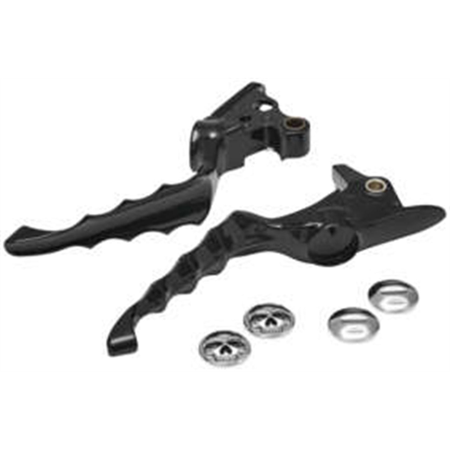 Kuryakyn Zombie Levers for V-Twins Gloss Black 6745_134740