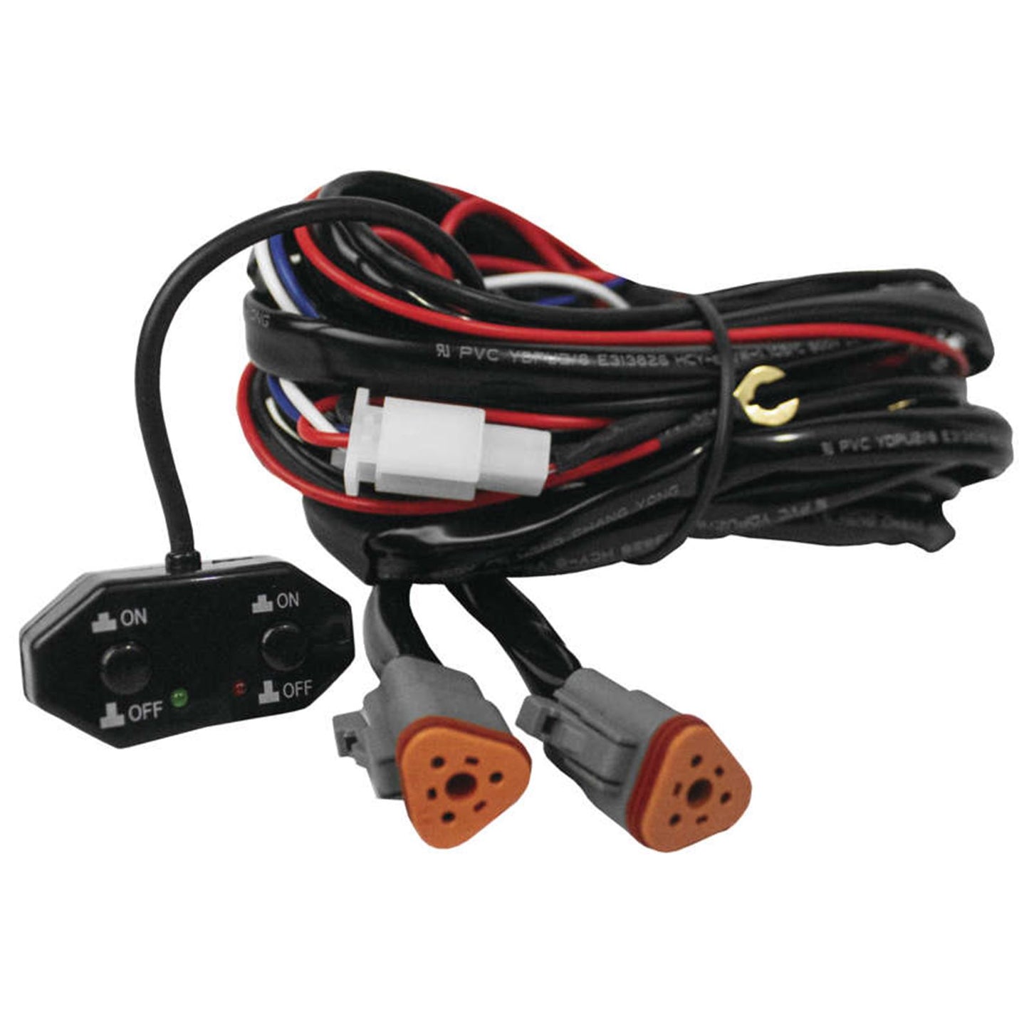 DragonFire Racing Hi-Intensity Driving Light Harness - Dual 11-0821_134768