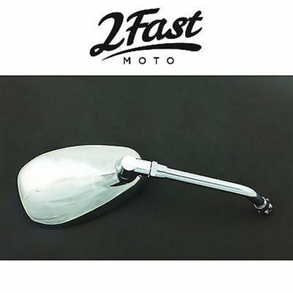 2FastMoto Right Side Long Stem Mirror Chrome for Yamaha Virago 83-07 1AA-26290-02_645569