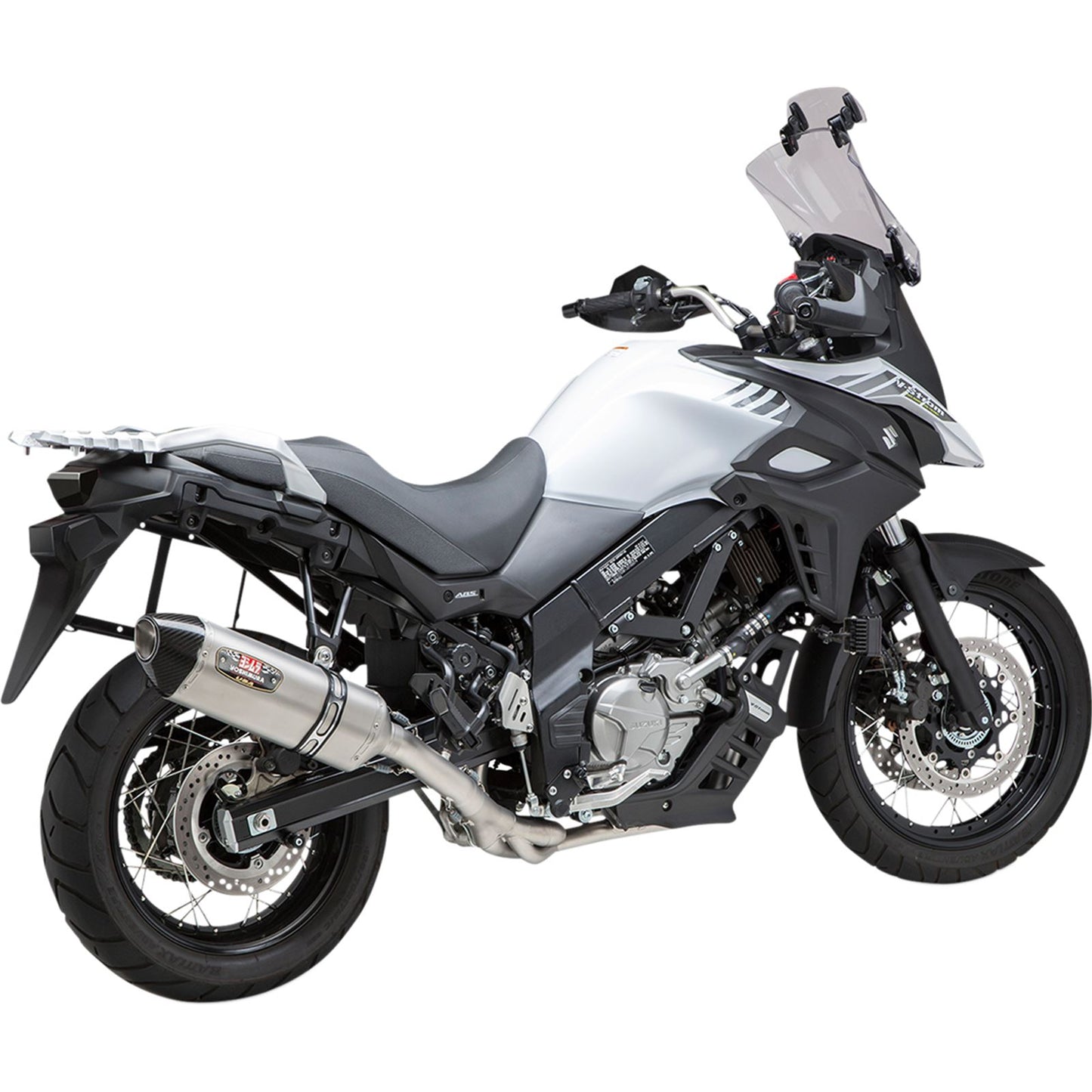 Yoshimura R-77 Race Exhaust 3-Quarter Slip-On SS-SS-CF 11621C0520_500835