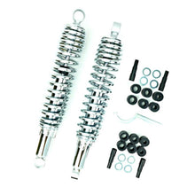 2FastMoto MDI Shocks - 365mm Chrome Body / Chrome Spring / Eye to Eye / No Shroud 06-3592_859745