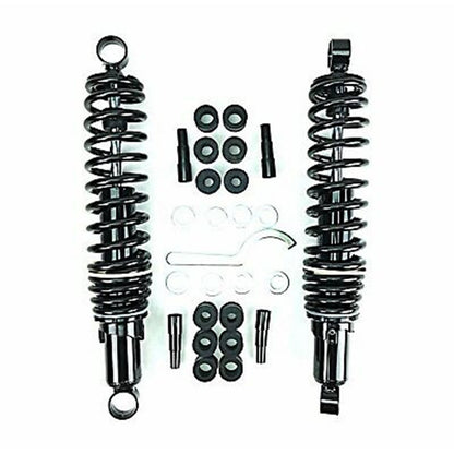 2FastMoto Black Shock Absorbers Eye-to-Eye 335mm 13.2" with Dual Springs for BMW [MPN: 06-36015B]_645514