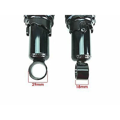2FastMoto Black Shock Absorbers Eye-to-Eye 335mm 13.2" with Dual Springs for BMW [MPN: 06-36015B]_645524