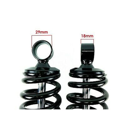 2FastMoto Black Shock Absorbers Eye to Clevis 335mm Dual Black Springs 06-36035B_636833