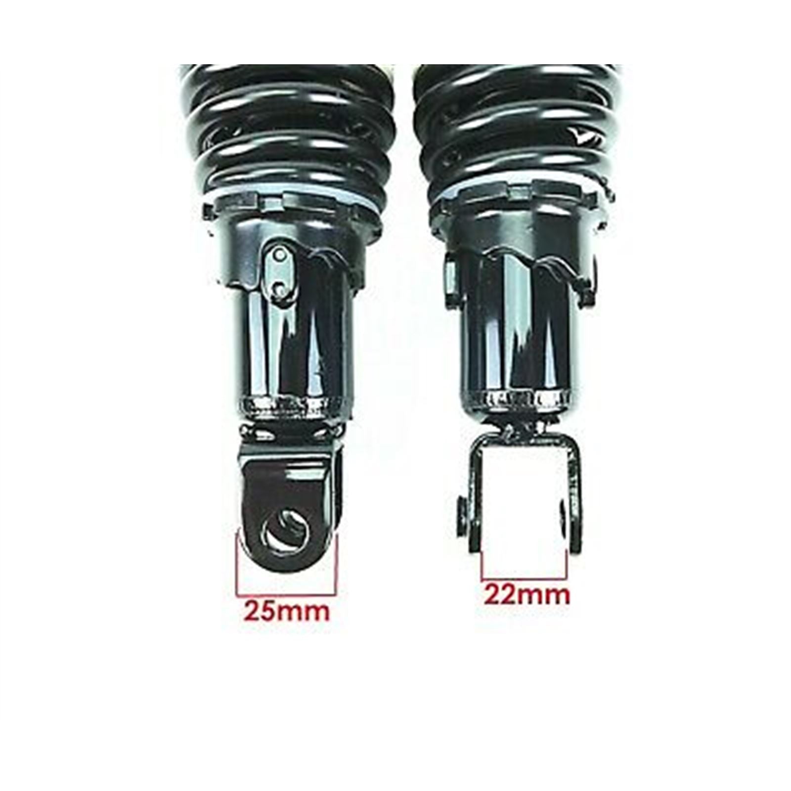 2FastMoto Black Shock Absorbers Eye to Clevis 335mm Dual Black Springs 06-36035B_636832