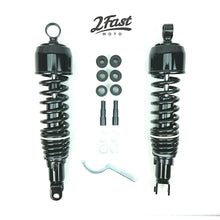 2FastMoto Black Shock Absorbers 335mm Eye to Clevis with Shroud for Honda Suzuki 06-3603B_636830