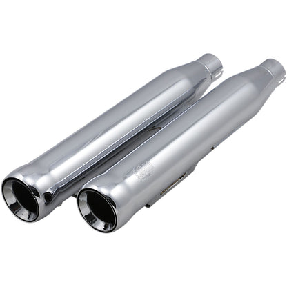 Cobra Neighbor Hater Mufflers - Chrome - '91-'17 Dyna 6045_361932