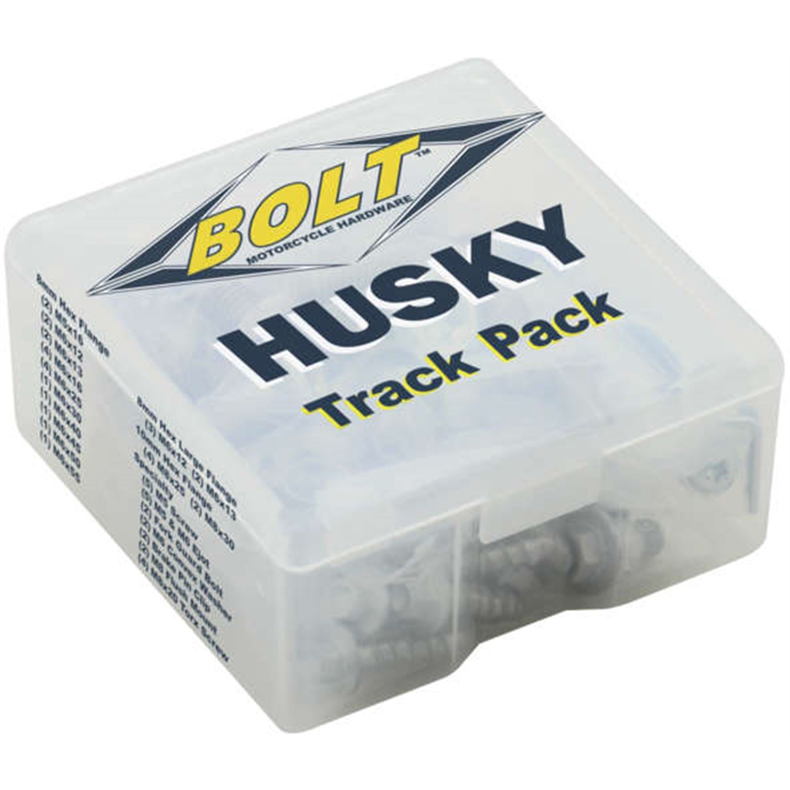 Bolt MC Hardware Euro Style Track Pack for Husqvarna HSKTP_135151