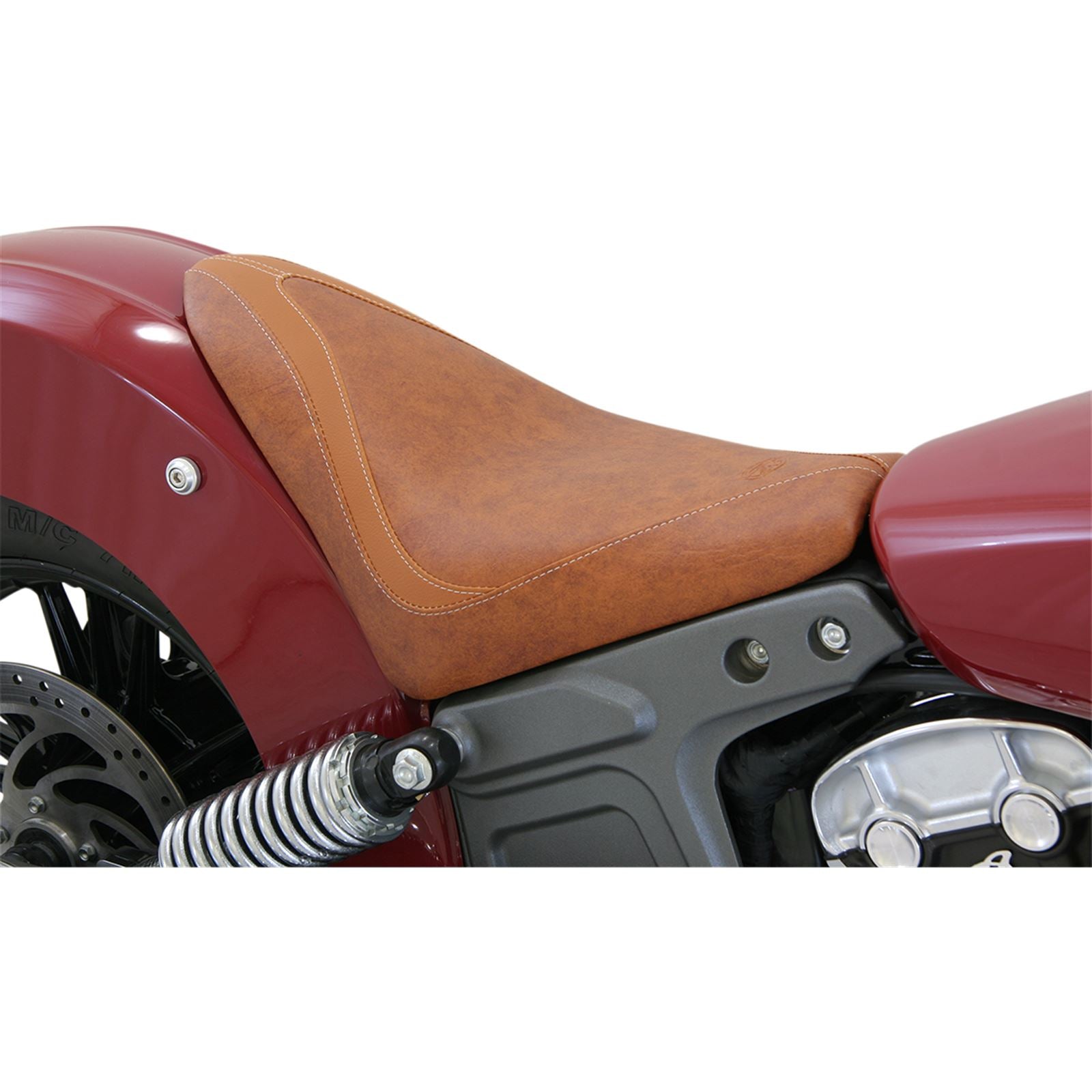 Mustang Motorcycle Products Runaround Seat - Brown - Scout 75369MV_447979
