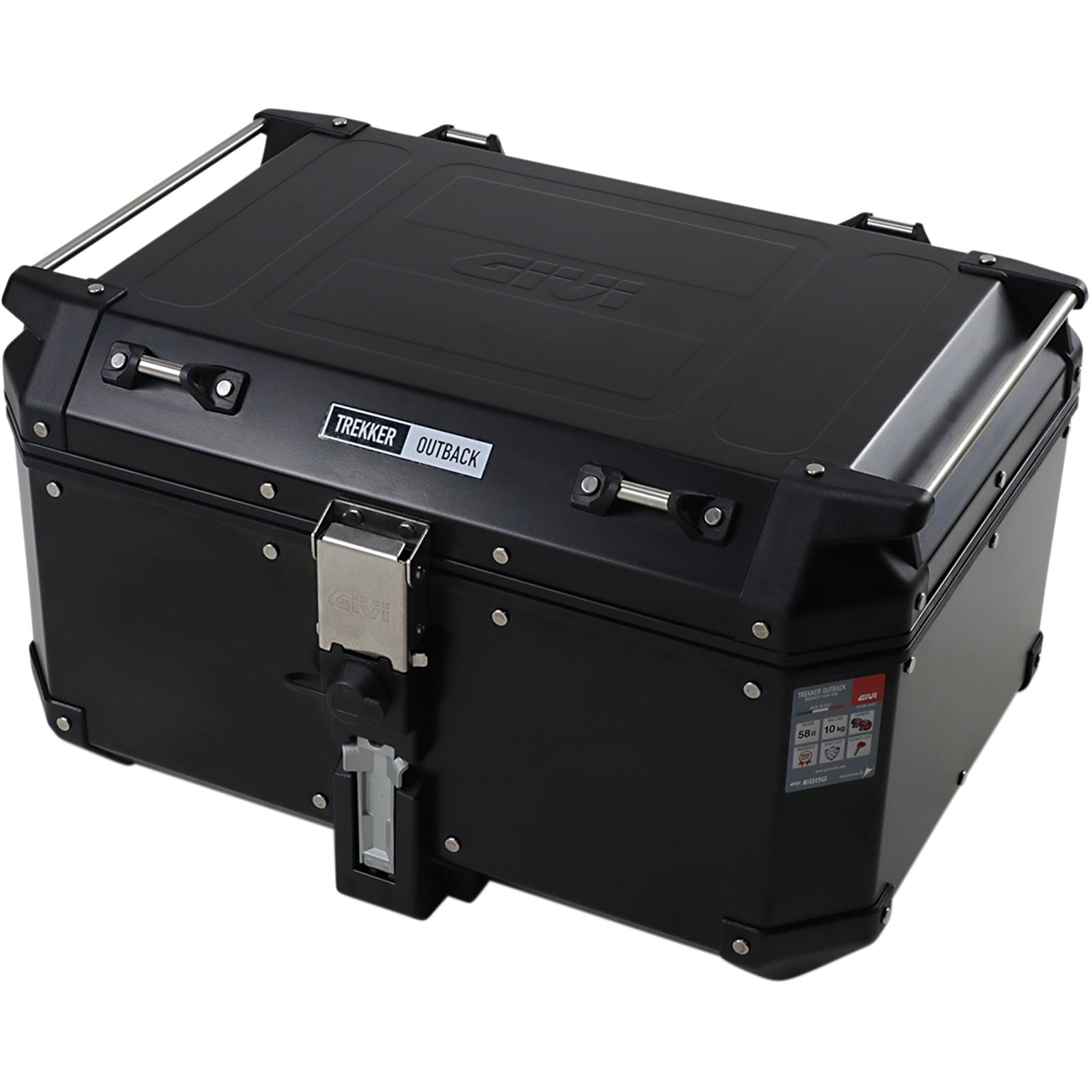 Givi OBKN58B Black Outback Top Case 58 Liter [MPN: OBKN58BA]_391124