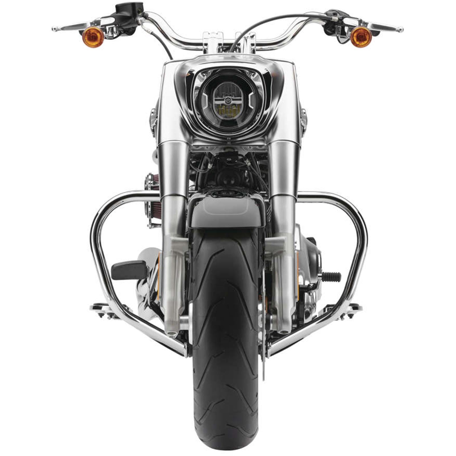 Cobra V Freeway Bar - Chrome - Softail 601-2108_135253