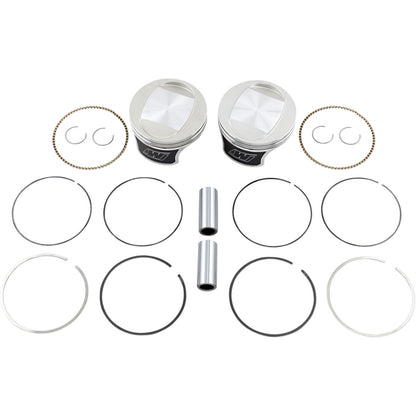 Wiseco - Powersports Tracker Piston Kit 88 To 95 4.000" Stroke 9.5:1 +.010 K0207P1_494613