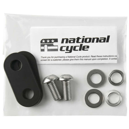 National Cycle Footrest Mount/Pair Black 38mm Comfort Bar GL1800 [MPN: BAG#4015-38MM]_135311