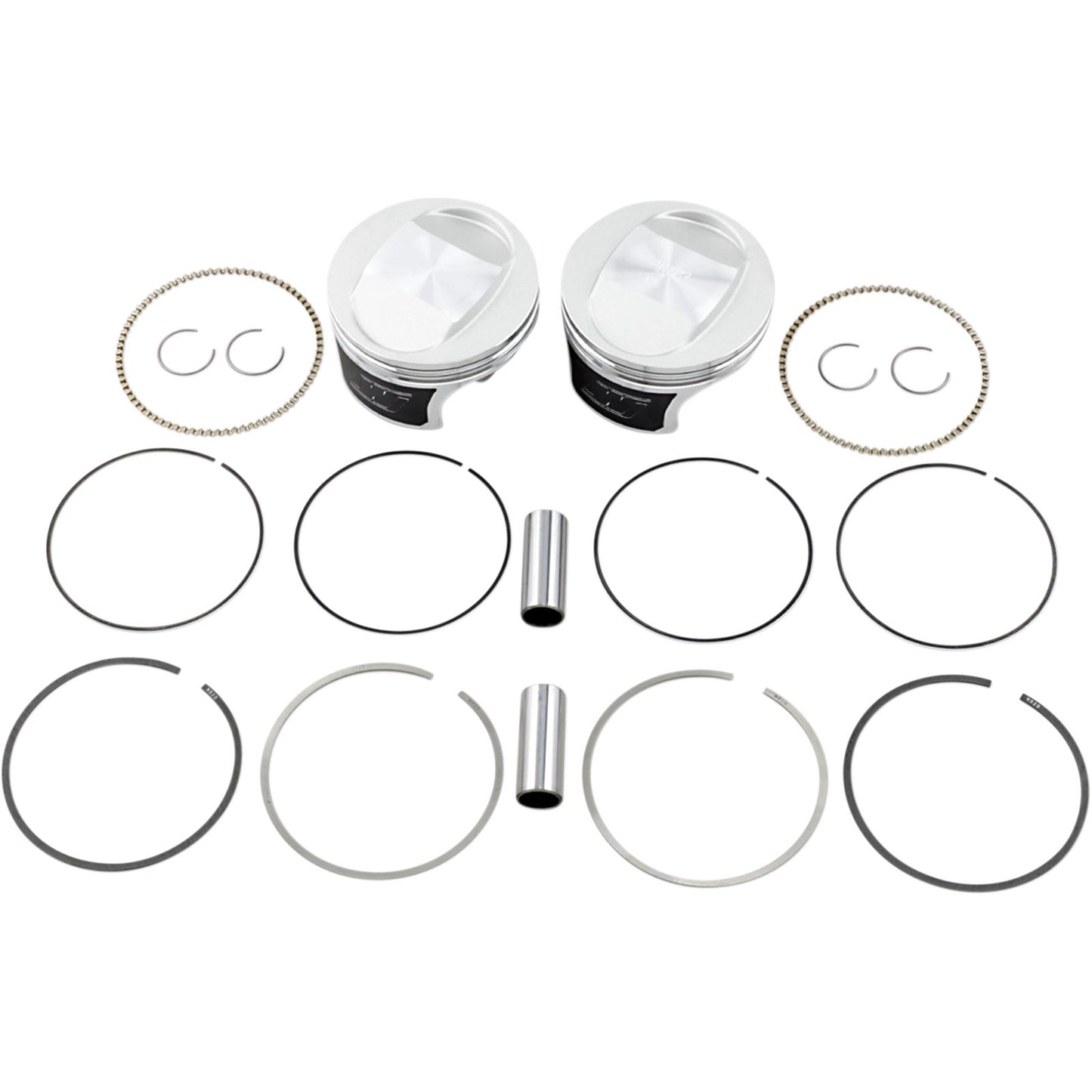 Wiseco - Powersports Tracker Piston Kit 88 To 95 4.000" Stroke 10.5:1 +.020 K0208P2_494617