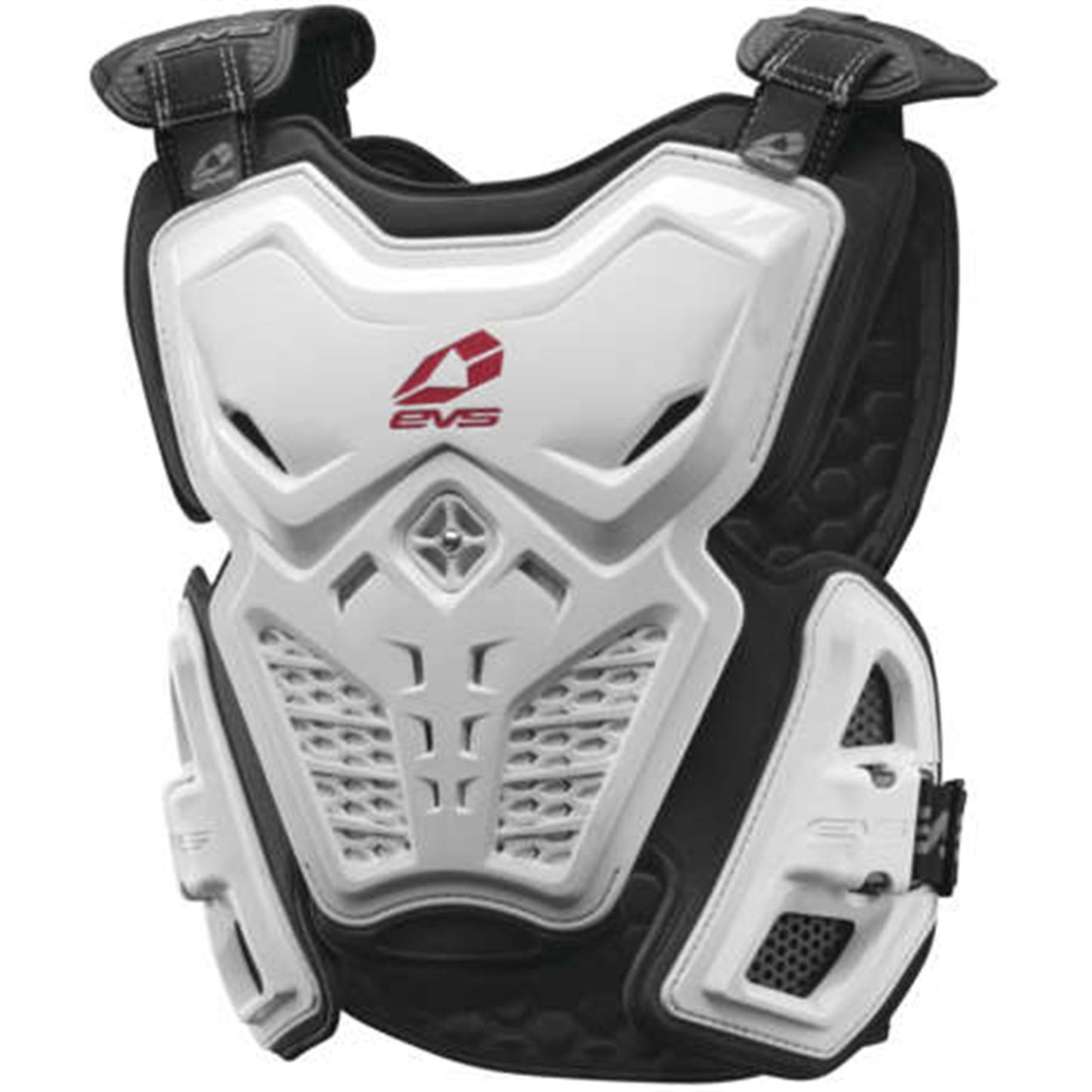 EVS Sports F2 Roost Deflector White Large [MPN: F2-W-L]_135333