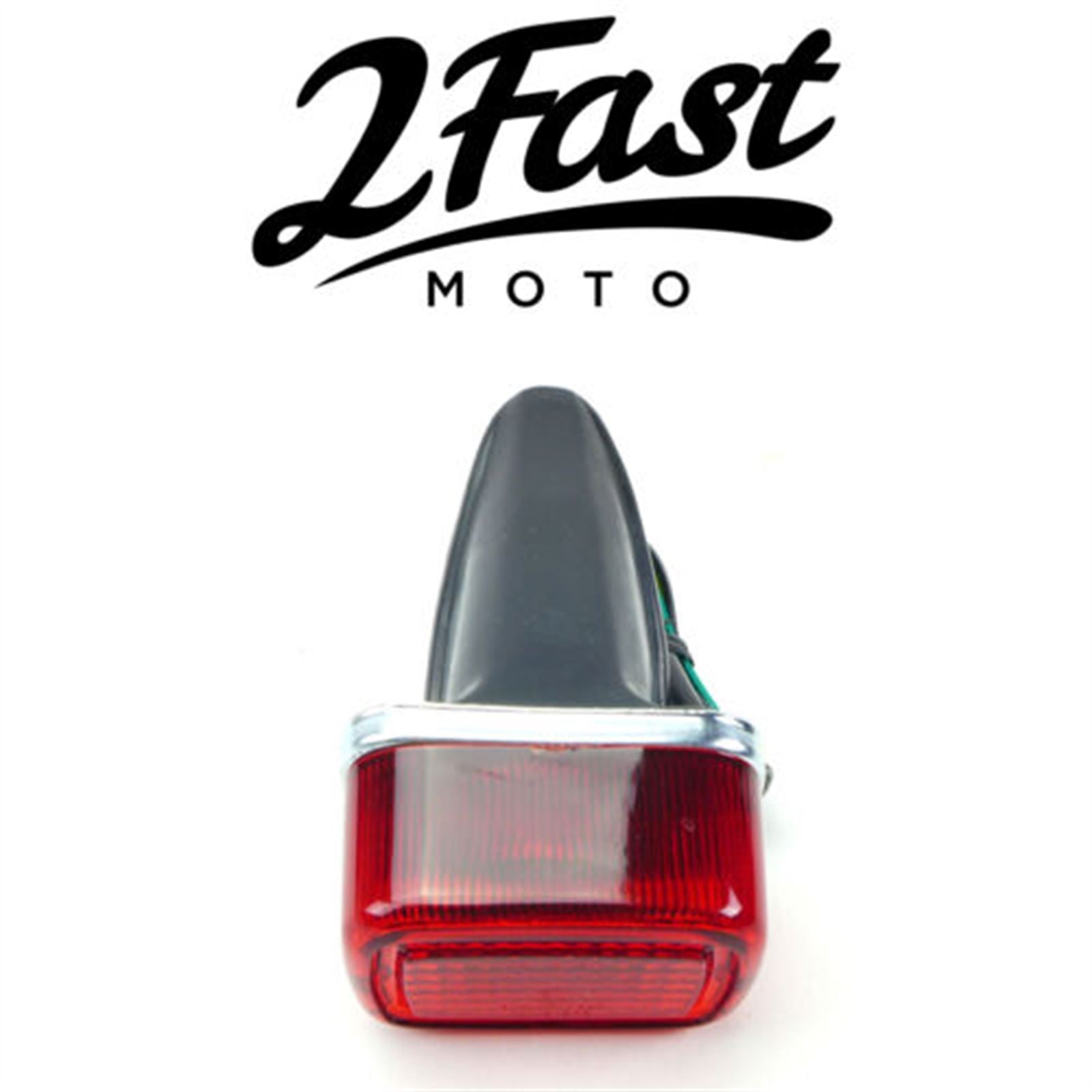 2FastMoto Off-Road Enduro Taillight Assembly Dual Filament 12 Volt 2fm-62-30320_645534