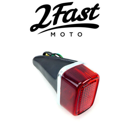 2FastMoto Off-Road Enduro Taillight Assembly Dual Filament 12 Volt 2fm-62-30320_645535