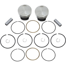 Wiseco - Powersports Tracker Piston Kit EVO Flat Big Twin 1340 8.5:1 Standard K0215PS_494630