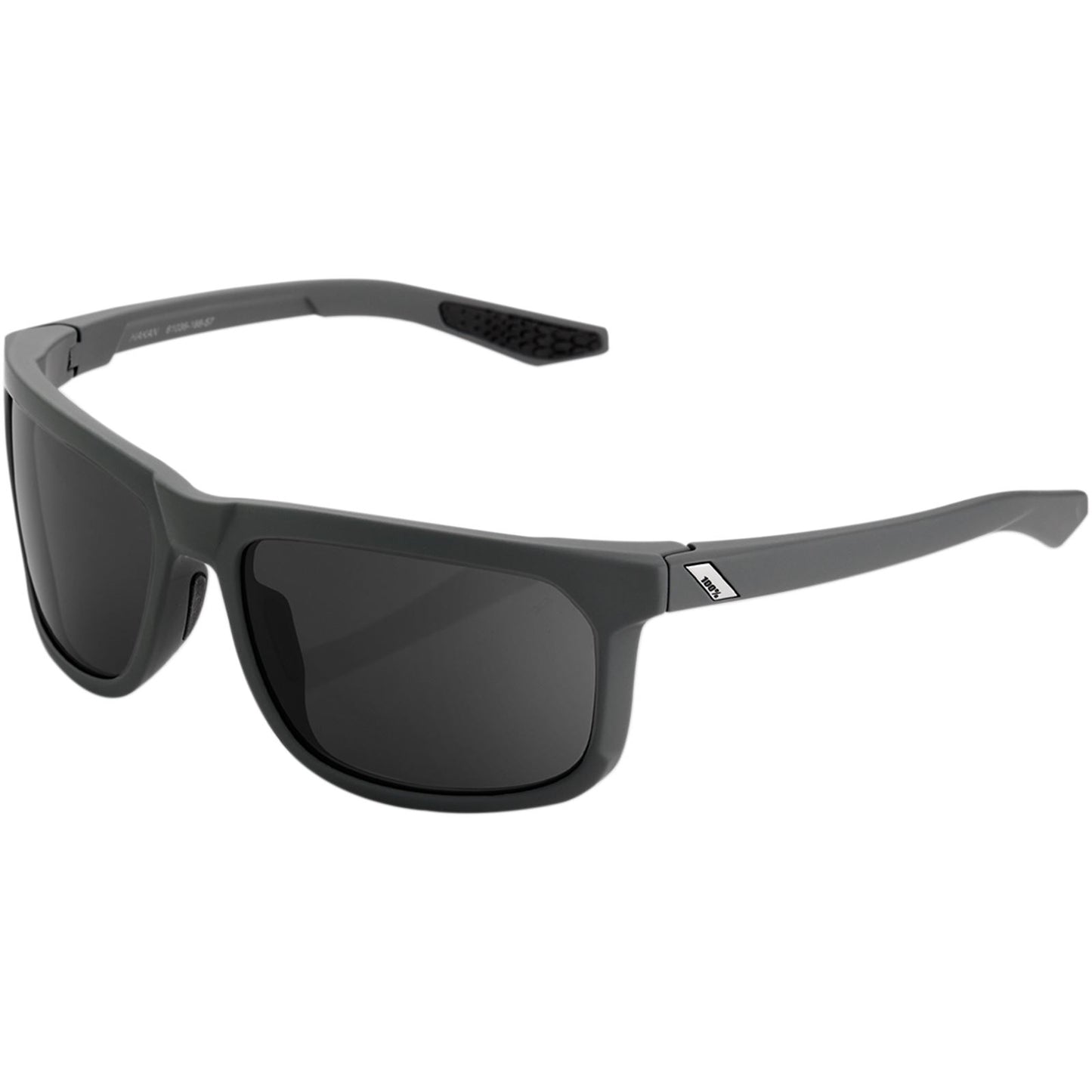 100% Hakan Sunglasses - Grey - Smoke 61036-188-57_317641