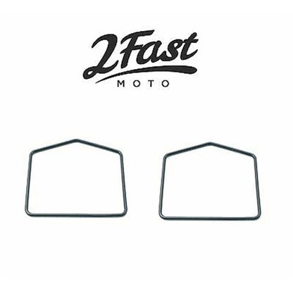 2FastMoto FLOAT BOWL CHAMBER GASKET 2 Pack FOR HONDA 16010-333-315 16010-333-305 1601_662389