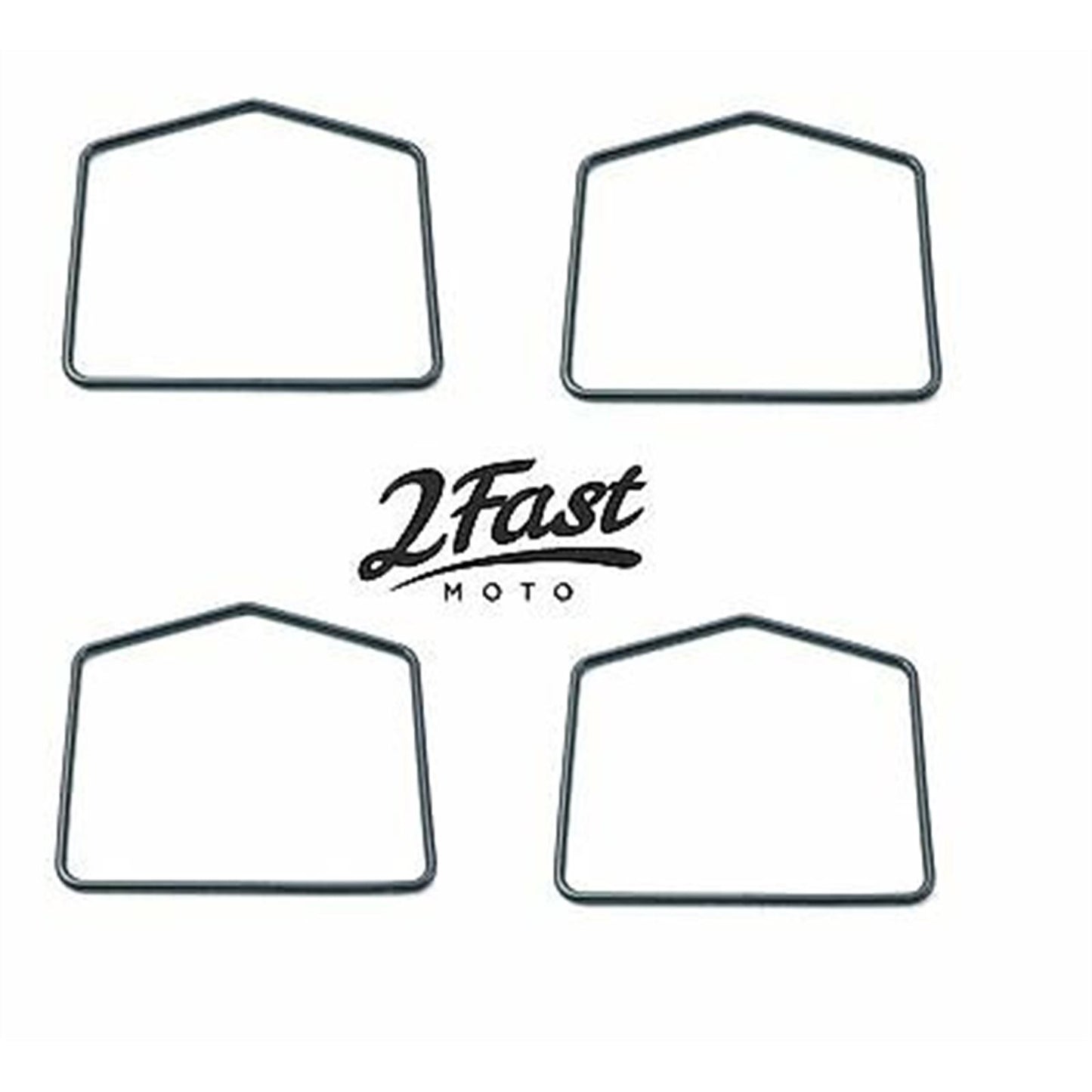 2FastMoto Carburetor Float Bowl Chamber Gasket Set of 4 House Shaped for Honda 25-90339A_670801