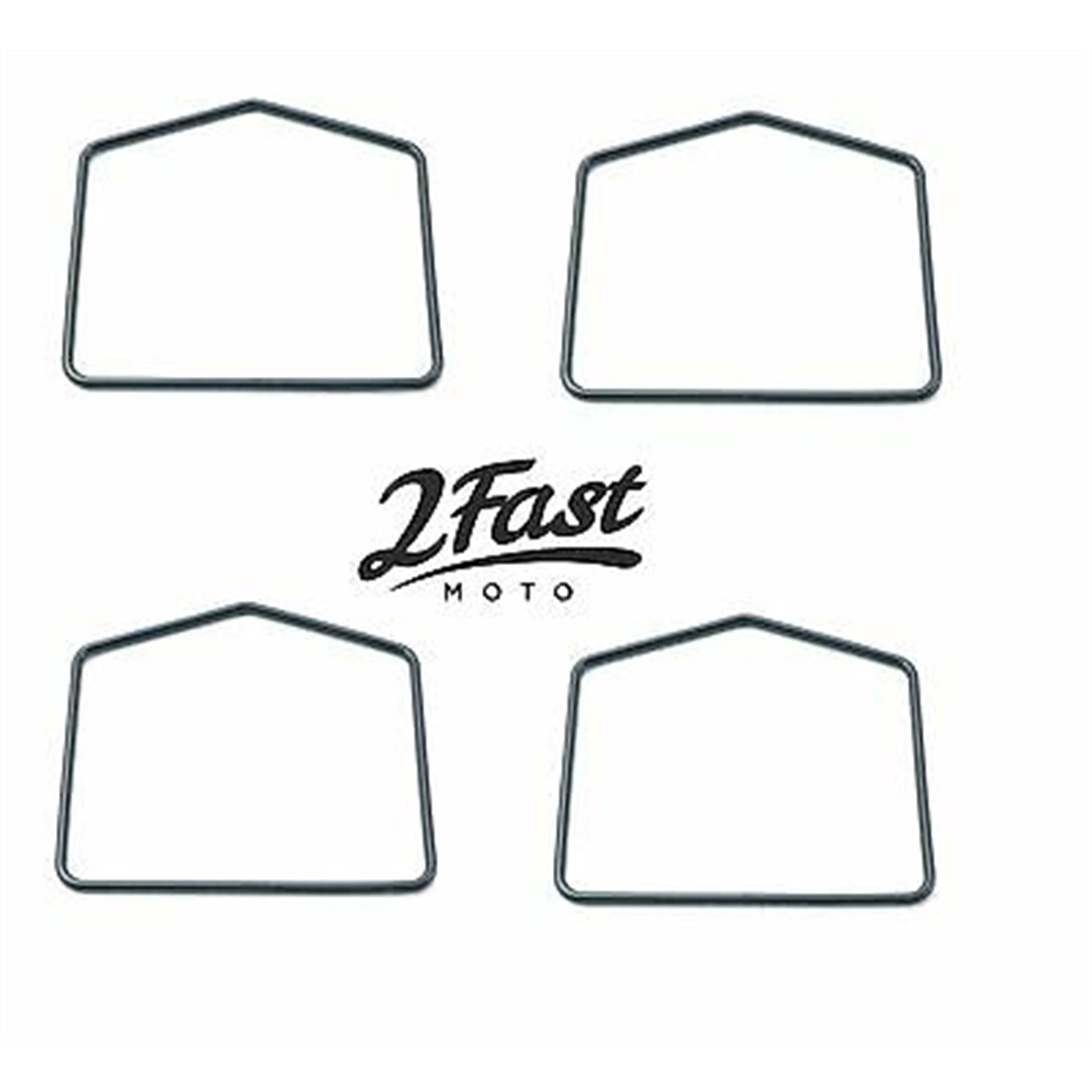 2FastMoto Carburetor Float Bowl Chamber Gasket Set of 4 House Shaped for Honda 25-90339A_670801