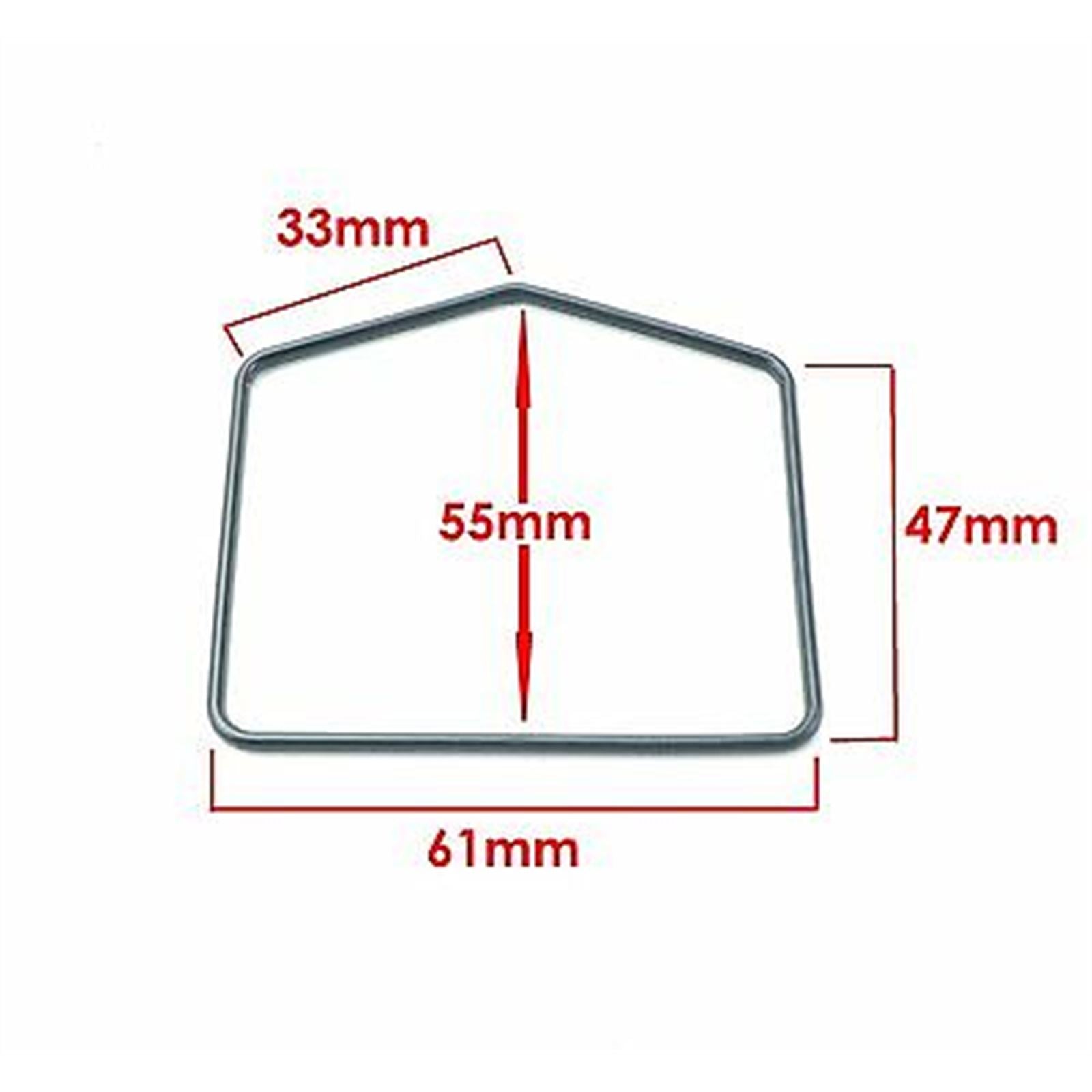 2FastMoto Carburetor Float Bowl Chamber Gasket Set of 4 House Shaped for Honda 25-90339A_670800