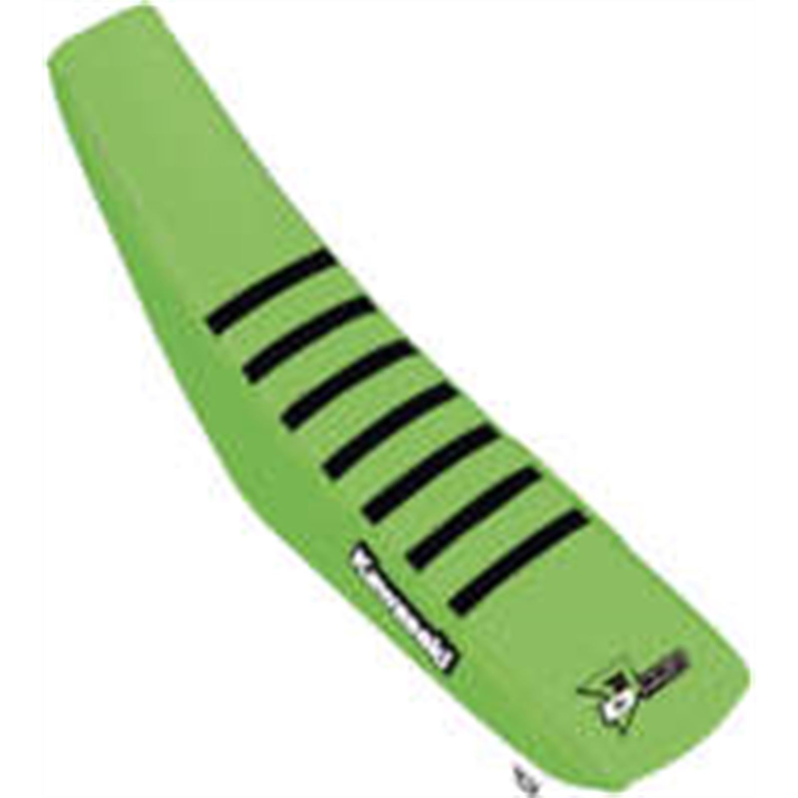 D'Cor Seat Cover Green Black Ribs KX450 [MPN: 30-20-476]_135591