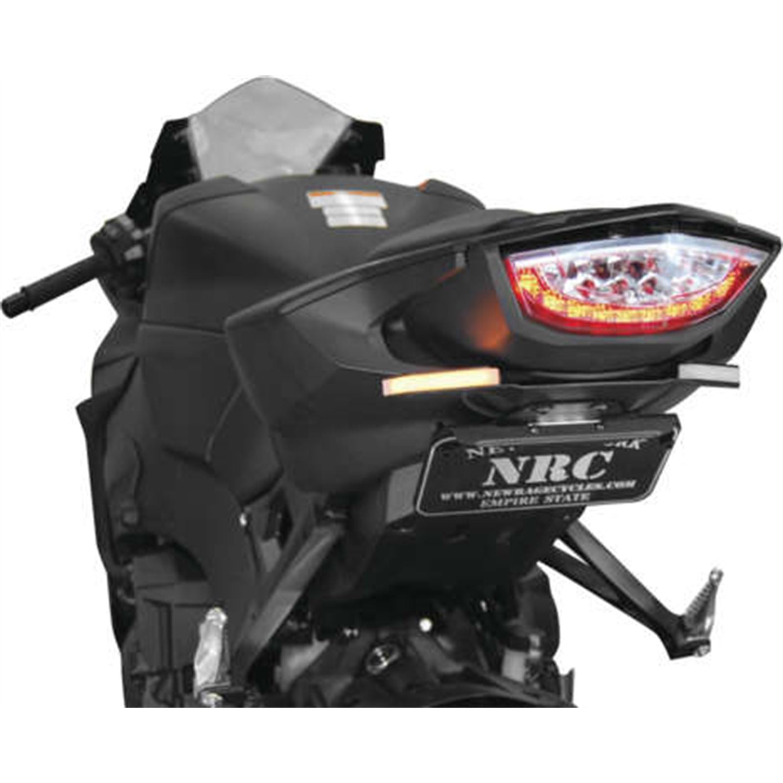 New Rage Cycle Fender Eliminator Kit Tucked - Black for 17+ Honda CBR 1000RR [MPN: CBR1000-FE-T]_135633