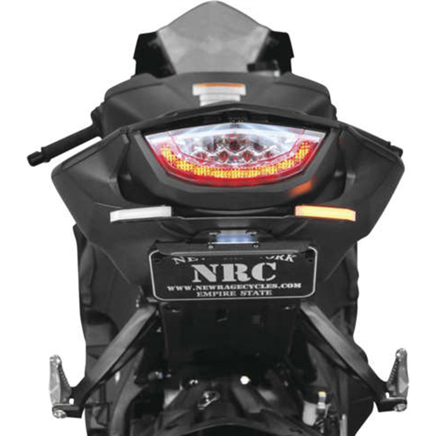 New Rage Cycle Fender Eliminator Kit Tucked - Black for 17+ Honda CBR 1000RR [MPN: CBR1000-FE-T]_986019