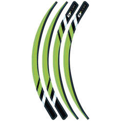 D'Cor Rim Decals Green 4 Piece Set Green Rim Decals 4 Piece Set [MPN: 40-80-217]_135675