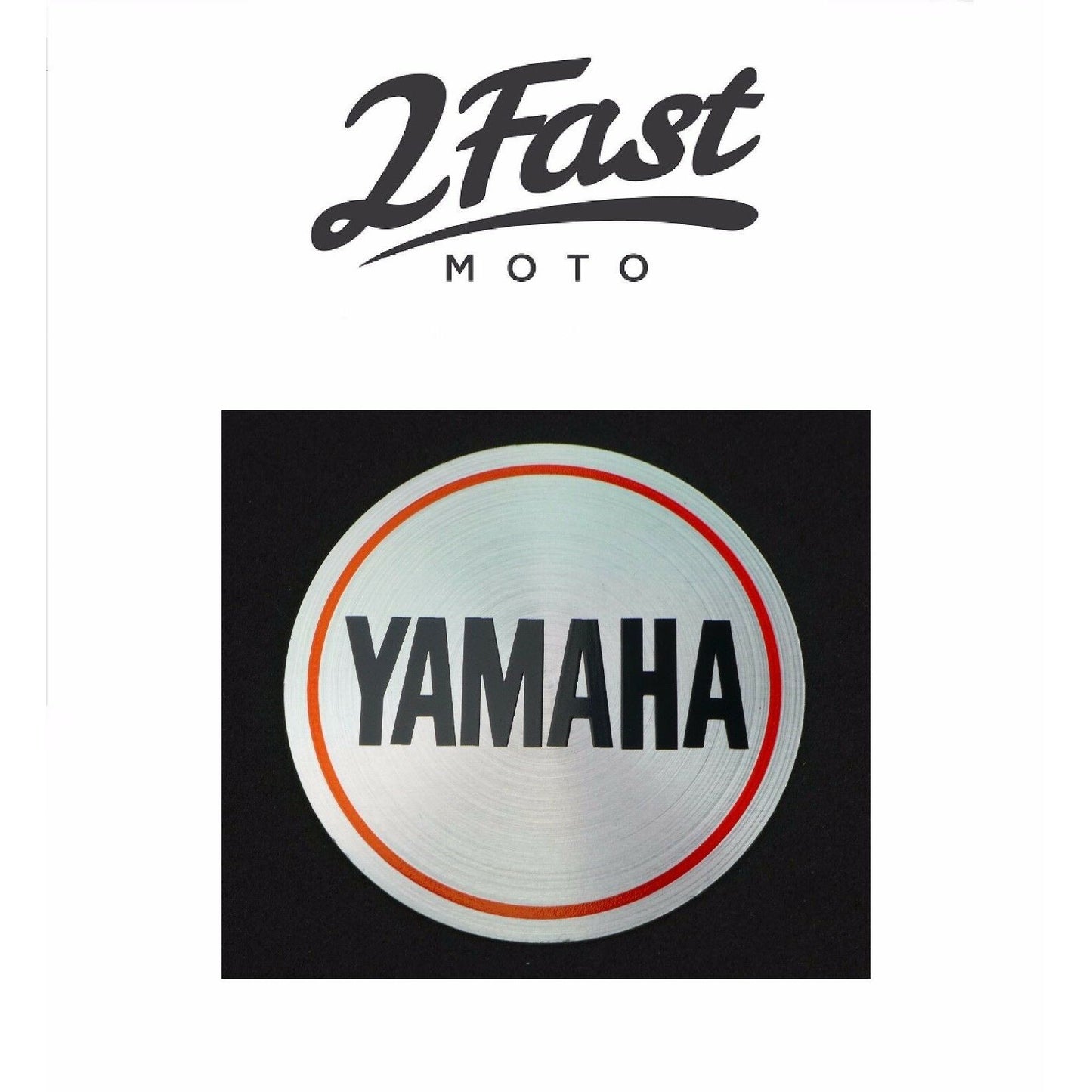 2FastMoto Front Disc Brake Caliper Emblem Badge Logo for Yamaha 306-25829-00_634231