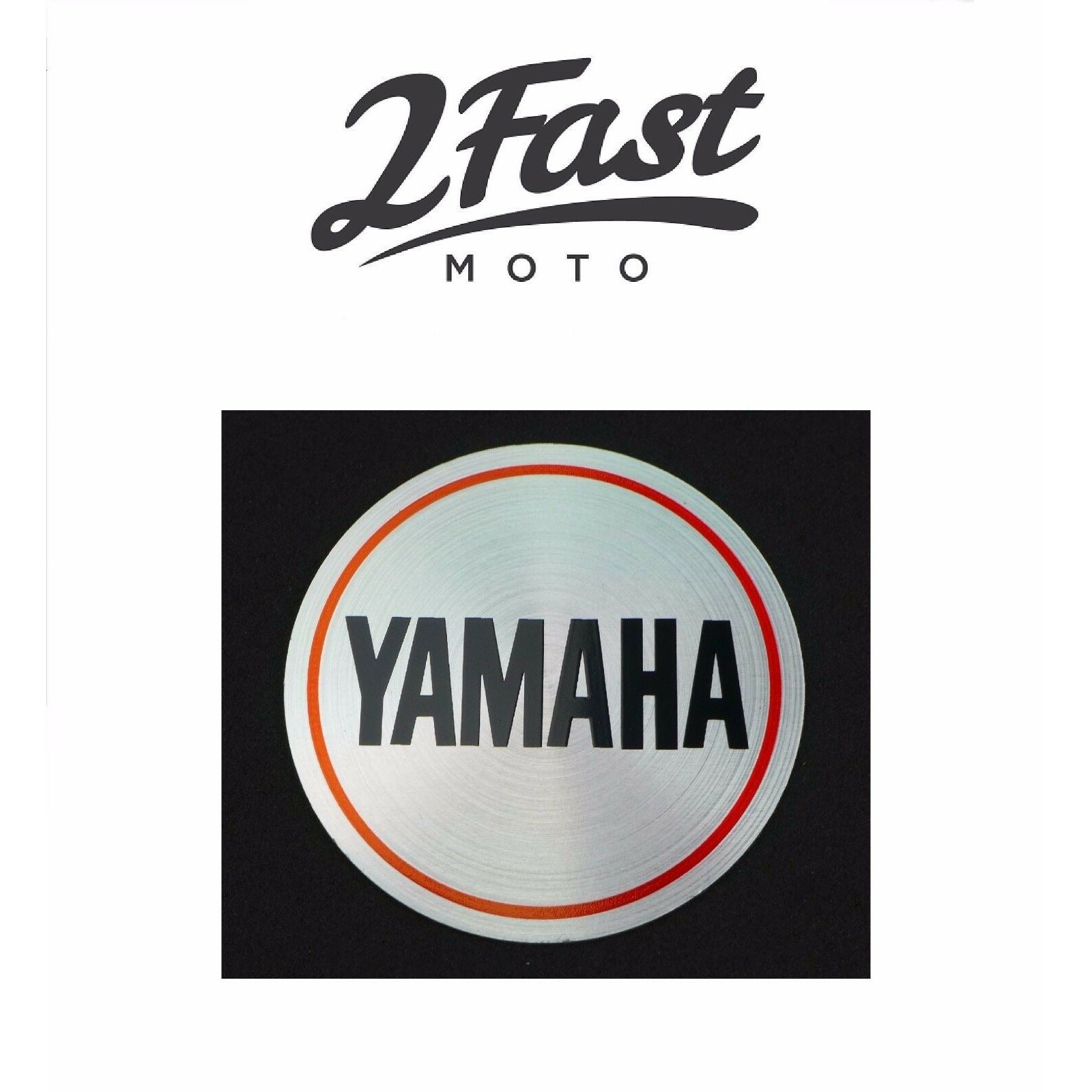 2FastMoto Front Disc Brake Caliper Emblem Badge Logo for Yamaha 306-25829-00_634231