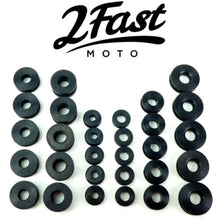 2FastMoto 30-Piece Rubber Reduce Vibration Grommet Variety Pack  [MPN: 2fm-73-3360a]_636719