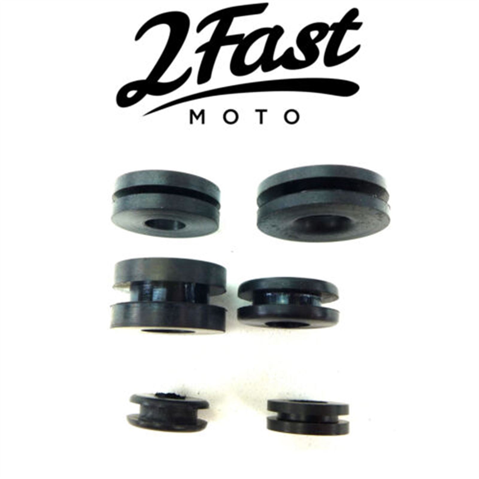 2FastMoto 30-Piece Rubber Reduce Vibration Grommet Variety Pack  [MPN: 2fm-73-3360a]_670840