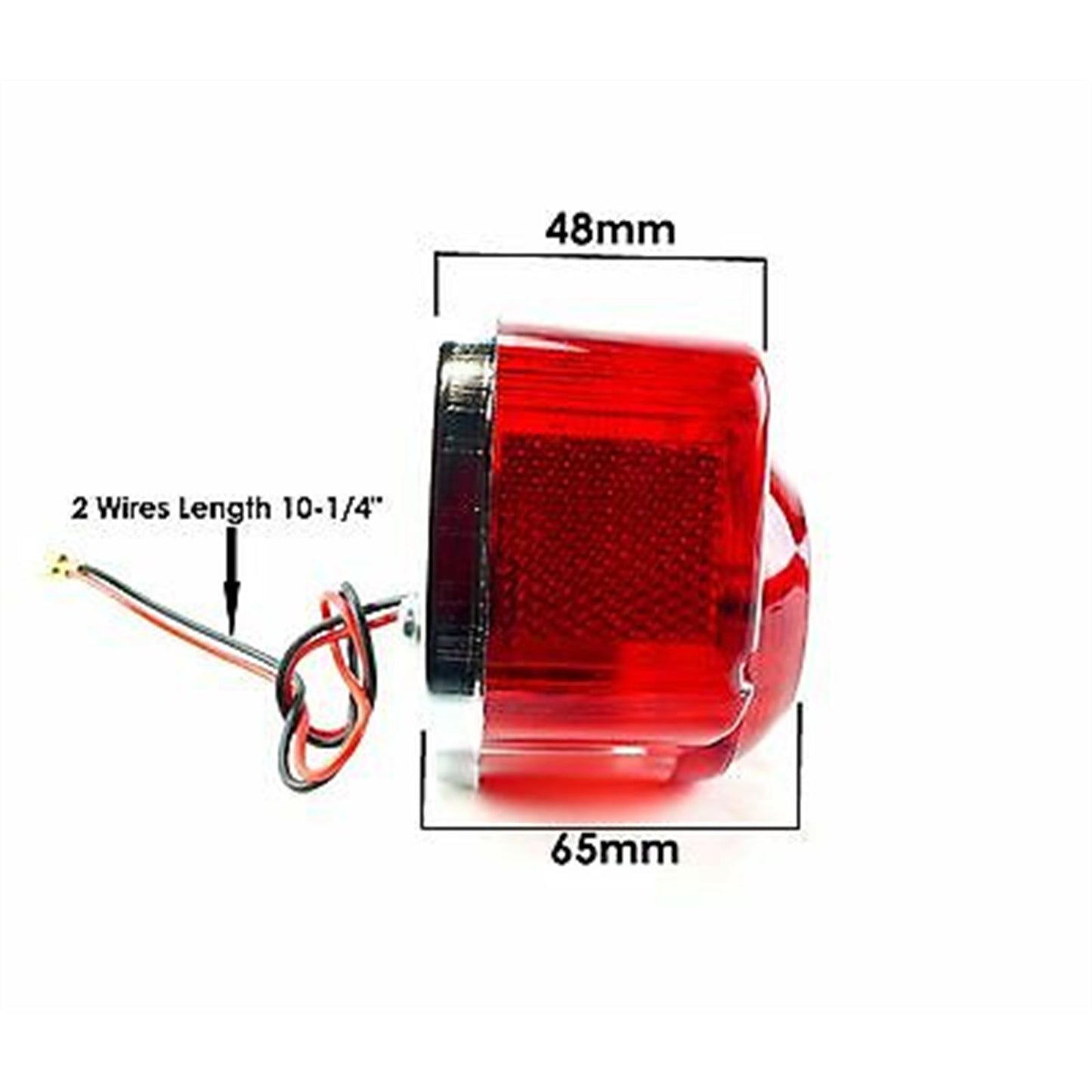 2FastMoto  Taillight Brake Light 6V for Vintage Honda  33700-330-000 / 33701-402-003_636771