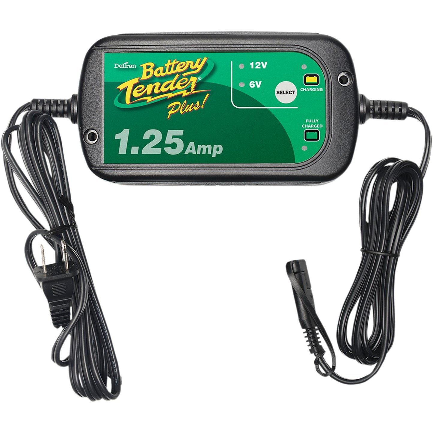 Battery Tender Selectable 1.25  Amp Charger 6/12-Volt [MPN: 022-0211-DL-WH]_350263