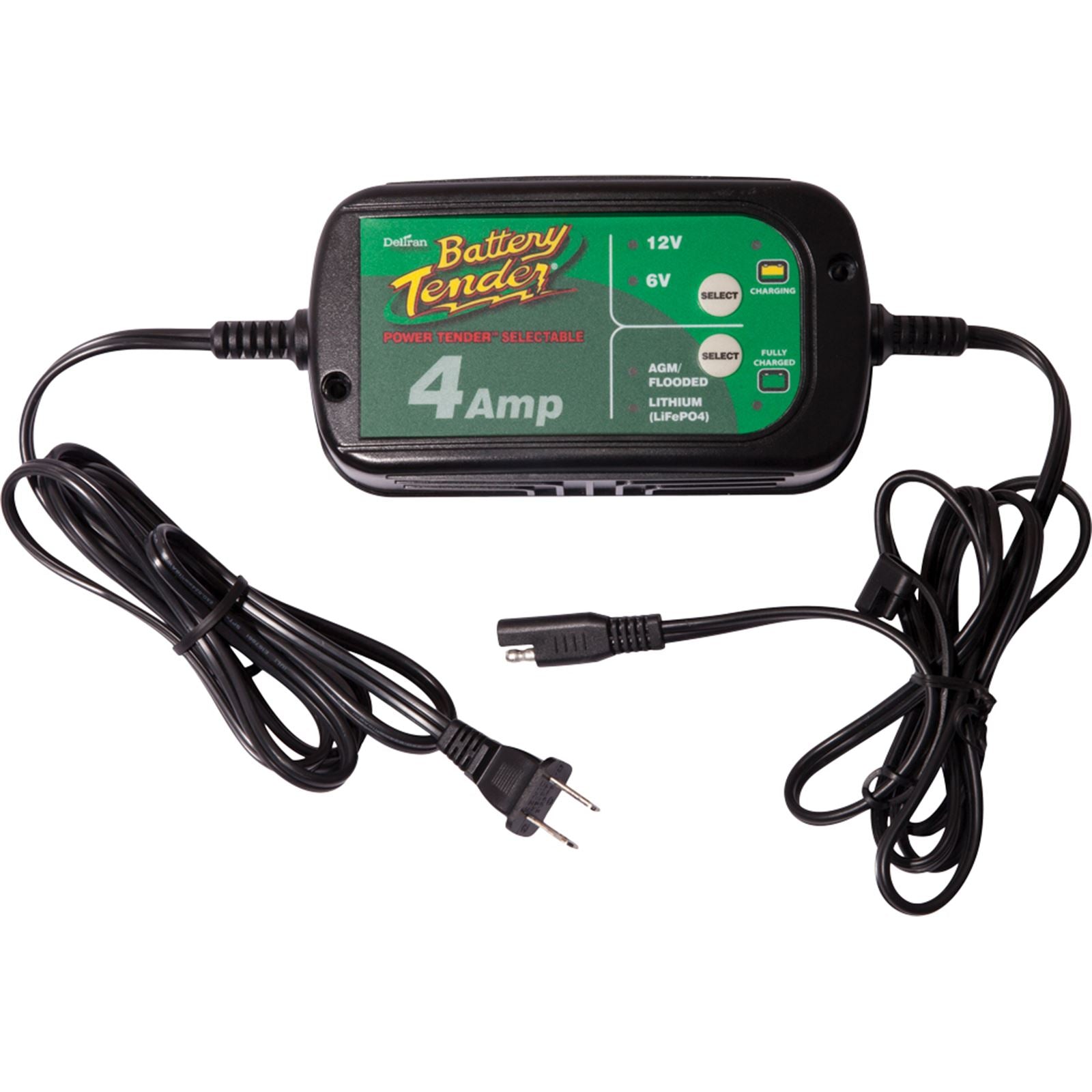 Battery Tender Selectable 4  Amp 6/12-Volt Charger [MPN: 022-0209-DL-WH]_135790