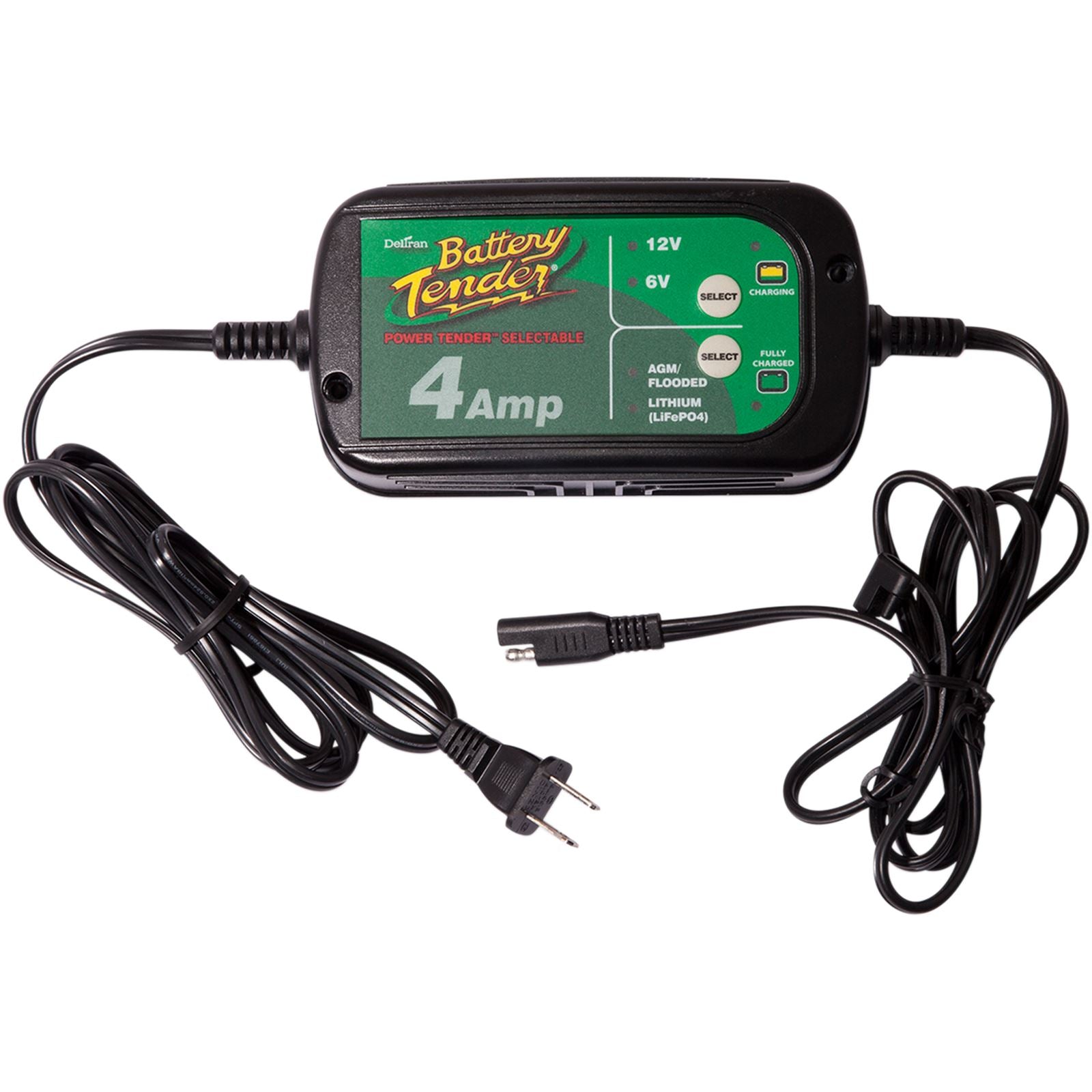 Battery Tender Selectable 4  Amp 6/12-Volt Charger [MPN: 022-0209-DL-WH]_350261