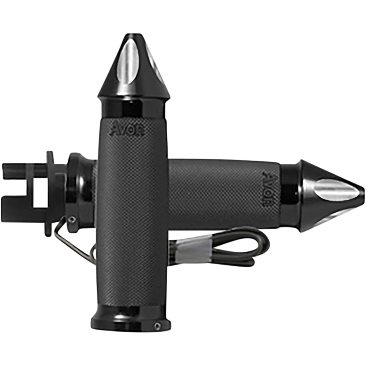 Avon Grips Black Heated Custom Contour Spike Grips for Indian MT-IN-CC-86-S-H_347710