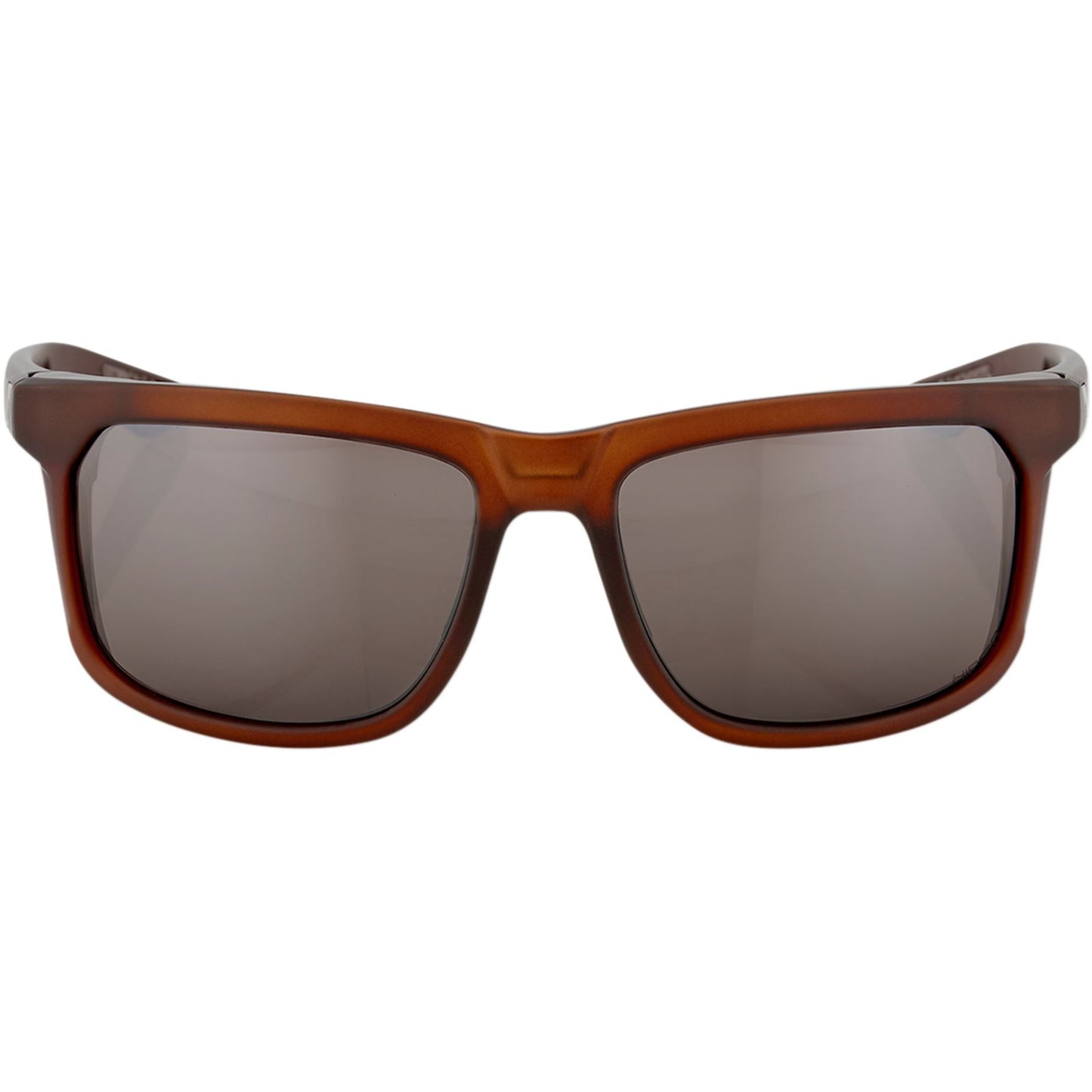 100% Hakan Sunglasses - Rootbeer - Silver Mirror 61036-139-75_317648